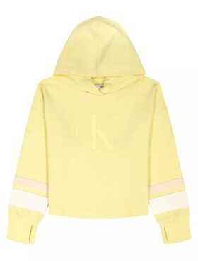 Girls Monogram Hoodie