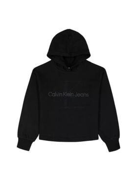 Girls Monologo Fleece Hoodie Girls Monologo Fleece Hoodie
