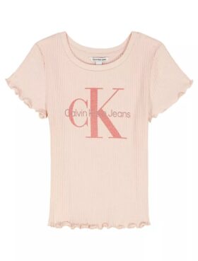 Girls Monologo Rib T-Shirt