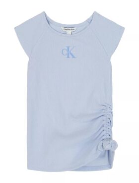 Girls Monologo Side Ruche T-Shirt