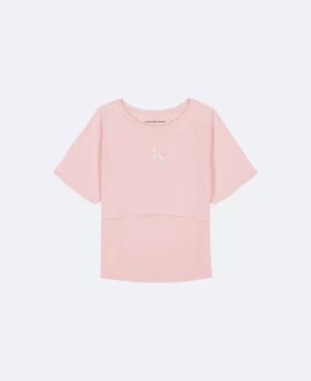 Girls Monologo Slim Baby Tee