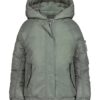 Girls Padded Raglan Sleeve Jacket Girls Padded Raglan Sleeve Jacket