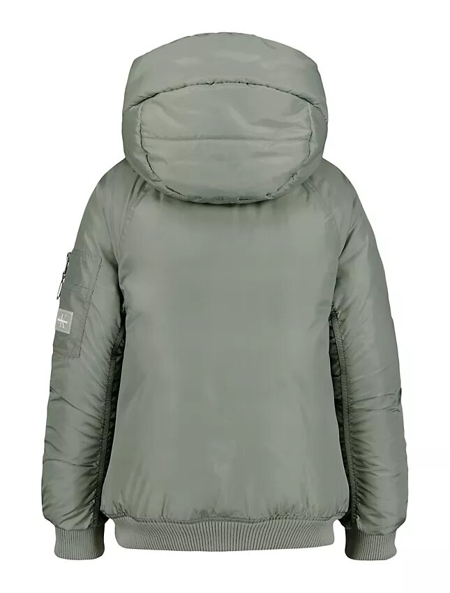 Girls Padded Raglan Sleeve Jacket Girls Padded Raglan Sleeve Jacket