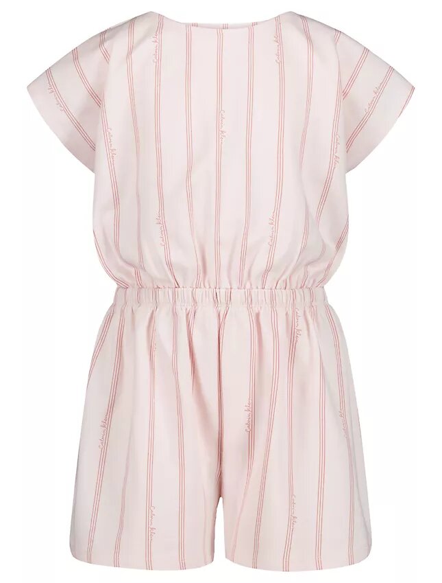 Girls Pinstripe Romper Girls Pinstripe Romper