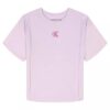 Girls Pintuck Monogram T-Shirt
