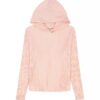 Girls Rib Relaxed Hoodie Girls Rib Relaxed Hoodie