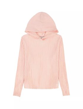 Girls Rib Relaxed Hoodie