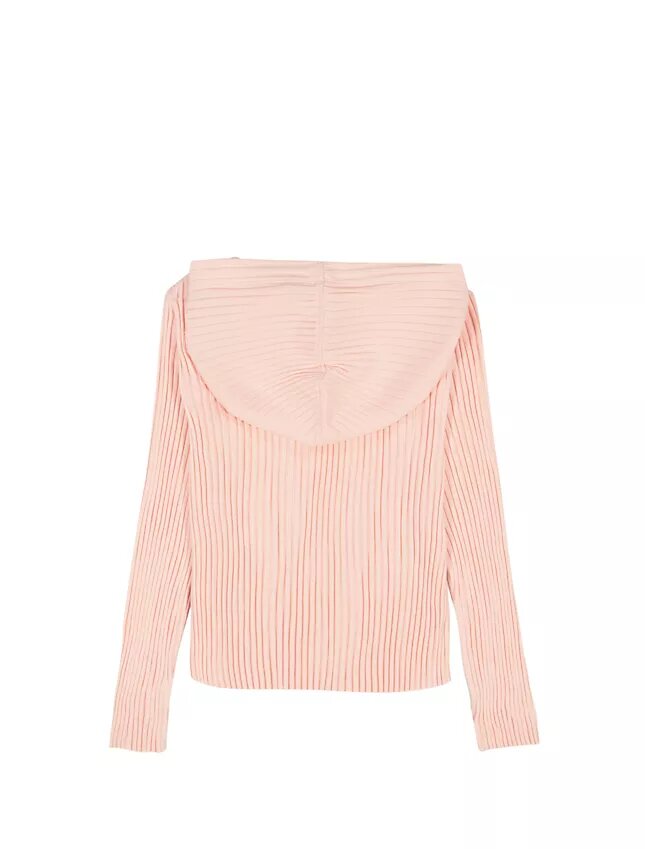 Girls Rib Relaxed Hoodie Girls Rib Relaxed Hoodie