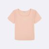 Girls Square Neck Baby Tee