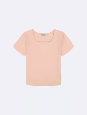 Girls Square Neck Baby Tee Girls Square Neck Baby Tee
