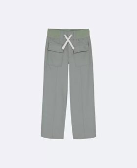 Girls Twill Wide Leg Pants