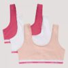 Girls Varsity Cotton Stretch 3-Pack Bralette Girls Varsity Cotton Stretch 3-Pack Bralette