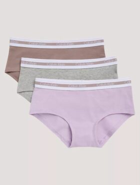 Girls Varsity Cotton Stretch 3-Pack Hipster