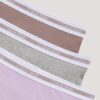 Girls Varsity Cotton Stretch 3-Pack Hipster Girls Varsity Cotton Stretch 3-Pack Hipster