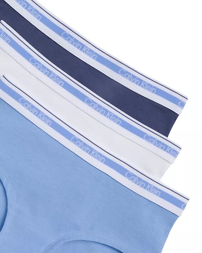 Girls Varsity Cotton Stretch 3-Pack Hipster Girls Varsity Cotton Stretch 3-Pack Hipster