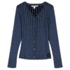 Girls Wide Rib Slim Cardigan Girls Wide Rib Slim Cardigan