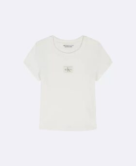 Girls Woven Monologo Classic T-Shirt