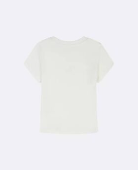 Girls Woven Monologo Classic T-Shirt