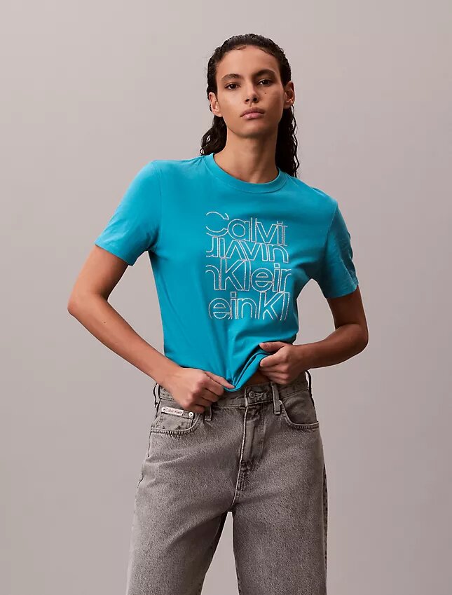 Glitter Logo Graphic Classic T-Shirt Glitter Logo Graphic Classic T-Shirt