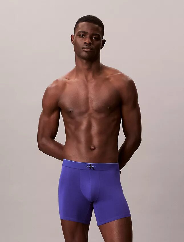 Graphic Monogram Cotton Stretch 3-Pack Boxer Brief Graphic Monogram Cotton Stretch 3-Pack Boxer Brief