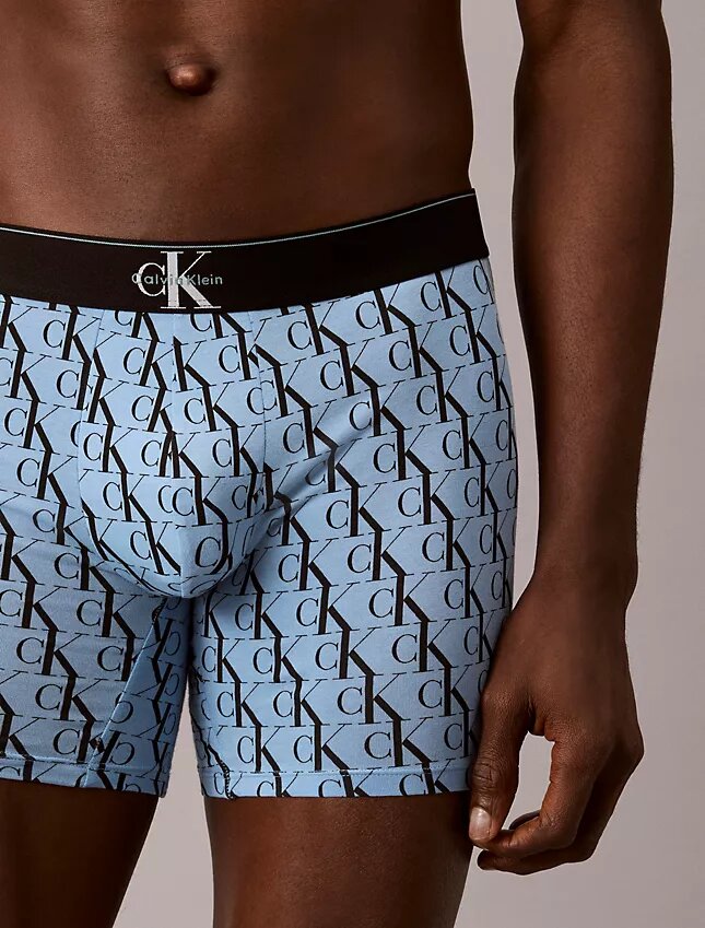 Graphic Monogram Cotton Stretch 3-Pack Boxer Brief Graphic Monogram Cotton Stretch 3-Pack Boxer Brief