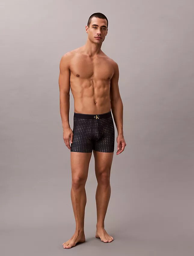 Graphic Monogram Microfiber Stretch Boxer Brief Graphic Monogram Microfiber Stretch Boxer Brief