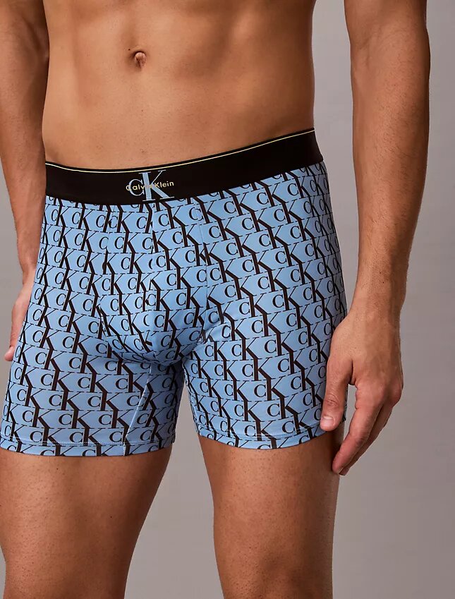 Graphic Monogram Microfiber Stretch Boxer Brief Graphic Monogram Microfiber Stretch Boxer Brief