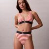 Graphic Monogram Microfiber Stretch High Waist Bikini Graphic Monogram Microfiber Stretch High Waist Bikini