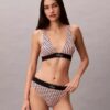 Graphic Monogram Microfiber Stretch High Waist Bikini Graphic Monogram Microfiber Stretch High Waist Bikini