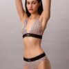 Graphic Monogram Microfiber Stretch High Waist Bikini Graphic Monogram Microfiber Stretch High Waist Bikini