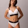 Graphic Monogram Microfiber Stretch High Waist Bikini
