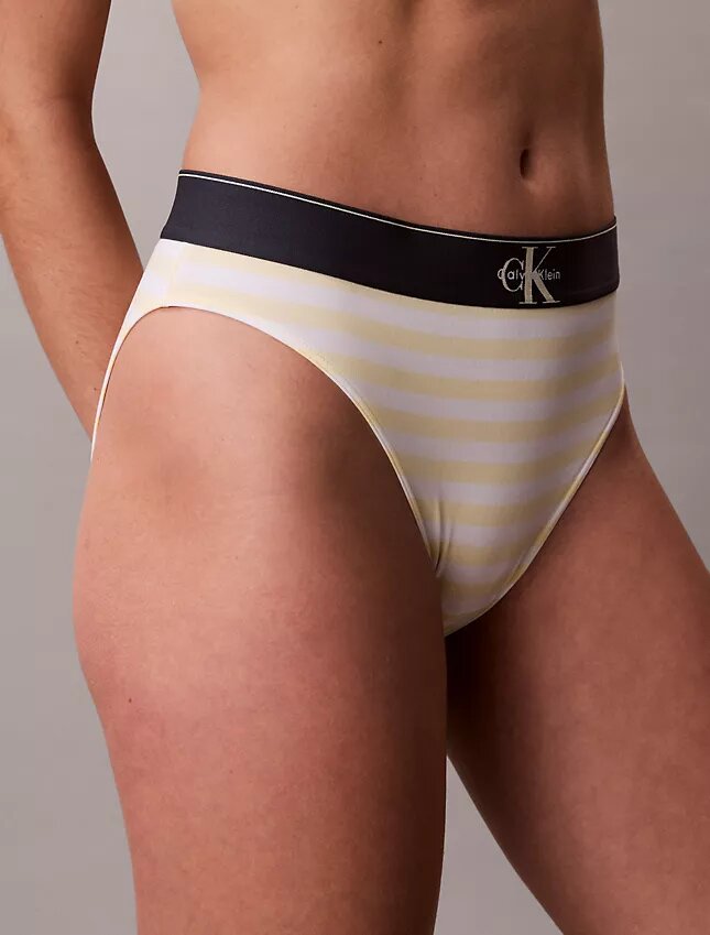 Graphic Monogram Microfiber Stretch High Waist Bikini Graphic Monogram Microfiber Stretch High Waist Bikini