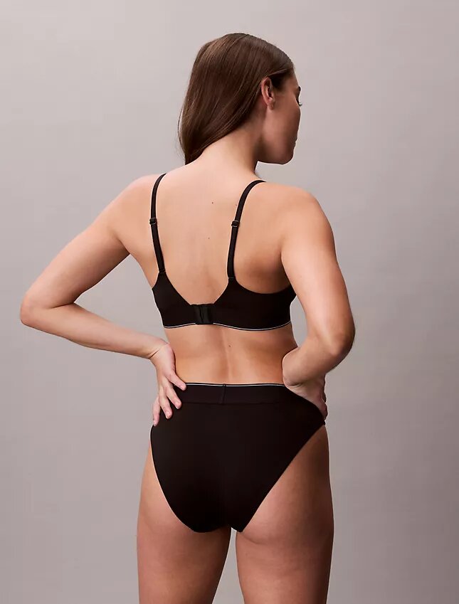 Graphic Monogram Microfiber Stretch High Waist Bikini Graphic Monogram Microfiber Stretch High Waist Bikini