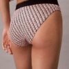 Graphic Monogram Microfiber Stretch High Waist Bikini Graphic Monogram Microfiber Stretch High Waist Bikini
