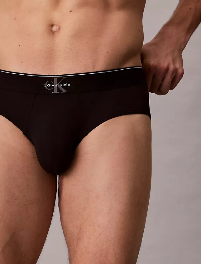 Graphic Monogram Microfiber Stretch Hip Brief Graphic Monogram Microfiber Stretch Hip Brief