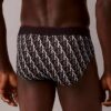 Graphic Monogram Microfiber Stretch Hip Brief Graphic Monogram Microfiber Stretch Hip Brief