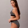 Graphic Monogram Microfiber Stretch Lightly Lined Bralette Graphic Monogram Microfiber Stretch Lightly Lined Bralette