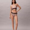 Graphic Monogram Microfiber Stretch Lightly Lined Triangle Bralette Graphic Monogram Microfiber Stretch Lightly Lined Triangle Bralette