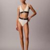 Graphic Monogram Microfiber Stretch Lightly Lined Triangle Bralette Graphic Monogram Microfiber Stretch Lightly Lined Triangle Bralette