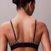 Graphic Monogram Microfiber Stretch Lightly Lined Triangle Bralette Graphic Monogram Microfiber Stretch Lightly Lined Triangle Bralette