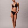 Graphic Monogram Microfiber Stretch Lightly Lined Triangle Bralette Graphic Monogram Microfiber Stretch Lightly Lined Triangle Bralette