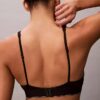 Graphic Monogram Microfiber Stretch Lightly Lined Triangle Bralette Graphic Monogram Microfiber Stretch Lightly Lined Triangle Bralette