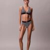 Graphic Monogram Microfiber Stretch Lightly Lined Triangle Bralette Graphic Monogram Microfiber Stretch Lightly Lined Triangle Bralette