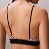 Graphic Monogram Microfiber Stretch Lightly Lined Triangle Bralette Graphic Monogram Microfiber Stretch Lightly Lined Triangle Bralette