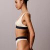 Graphic Monogram Microfiber Stretch Lightly Lined Triangle Bralette Graphic Monogram Microfiber Stretch Lightly Lined Triangle Bralette
