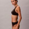 Graphic Monogram Microfiber Stretch Lightly Lined Triangle Bralette Graphic Monogram Microfiber Stretch Lightly Lined Triangle Bralette