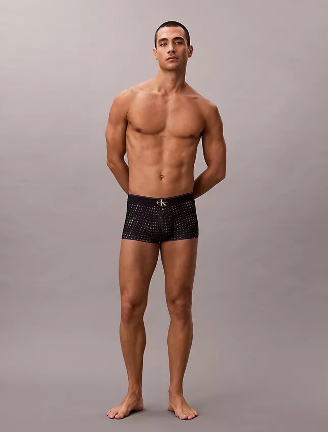Graphic Monogram Microfiber Stretch Low Rise Trunk Graphic Monogram Microfiber Stretch Low Rise Trunk