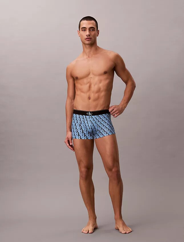 Graphic Monogram Microfiber Stretch Low Rise Trunk Graphic Monogram Microfiber Stretch Low Rise Trunk