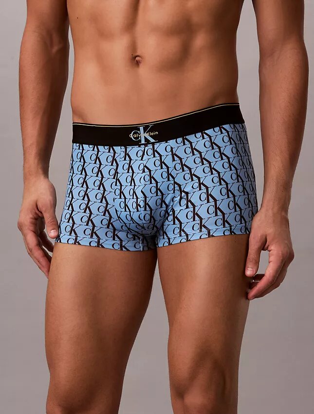 Graphic Monogram Microfiber Stretch Low Rise Trunk Graphic Monogram Microfiber Stretch Low Rise Trunk