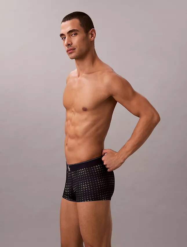 Graphic Monogram Microfiber Stretch Low Rise Trunk Graphic Monogram Microfiber Stretch Low Rise Trunk